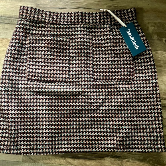 Modcloth Dresses & Skirts - ModCloth tweed mini skirt, size 10 – perfect for cozy fall outfits!